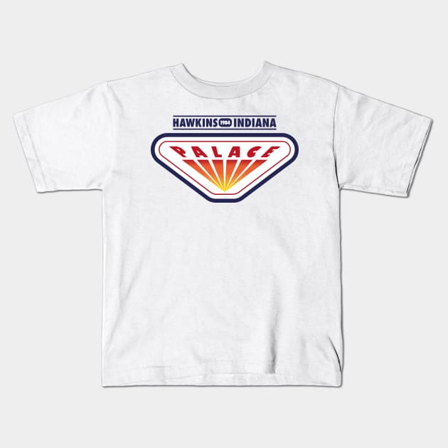 Palace Arcade - Hawkins Indiana 1984 Kids T-Shirt by RetroReview